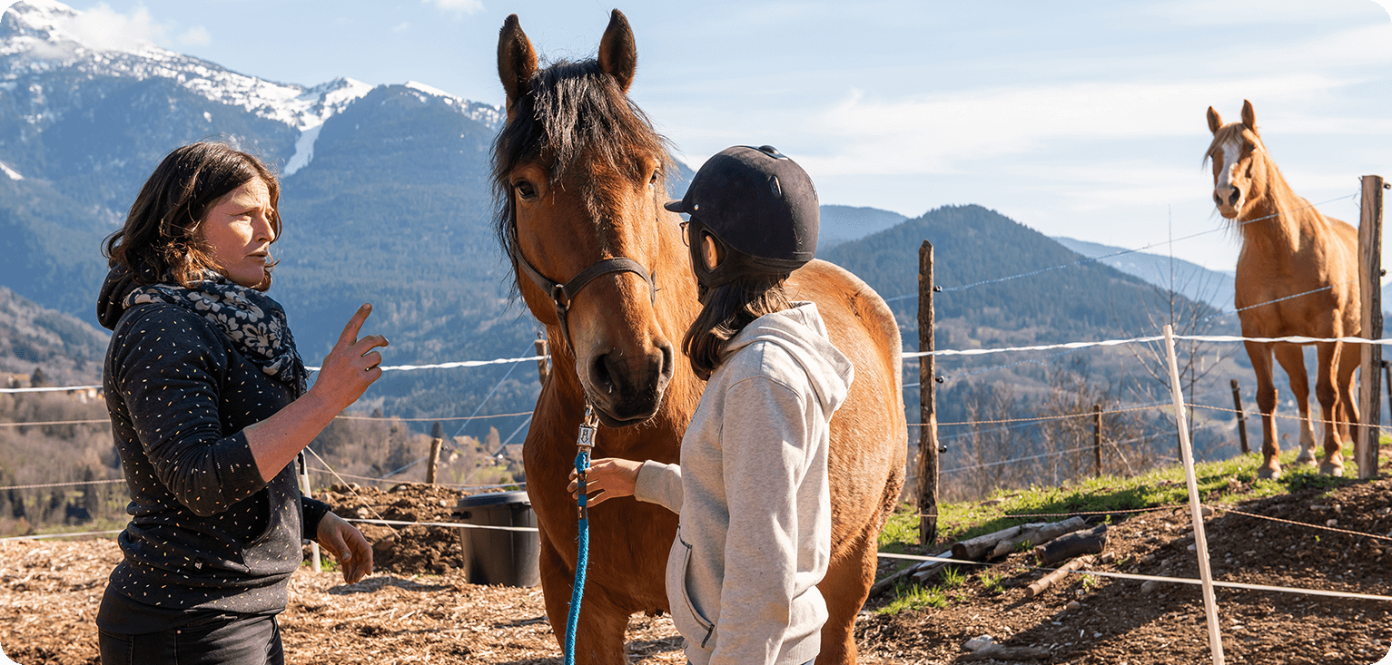 amandine-potie équithérapie en Isère à Grenoble